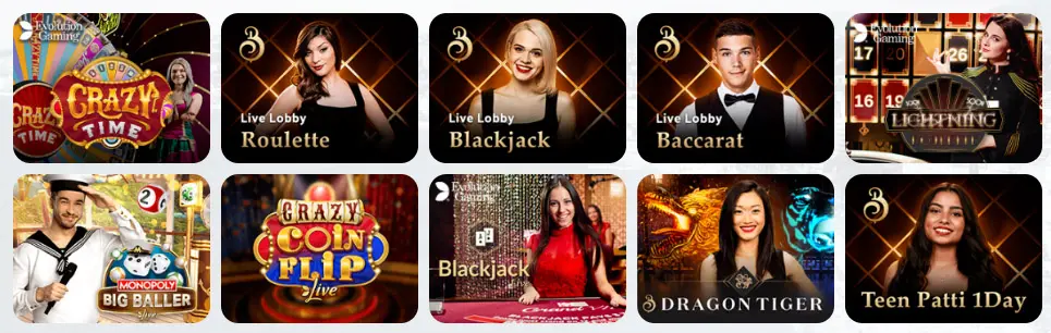Giochi da casinò dal vivo COCOA CASINO