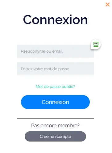 Accesso dei membri del COCOA CASINO