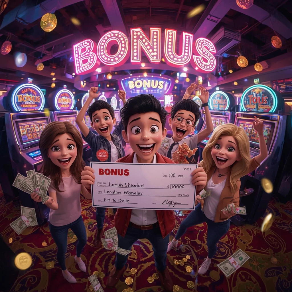 bonus nelle mani dell'uomo al casinò COCOA CASINO