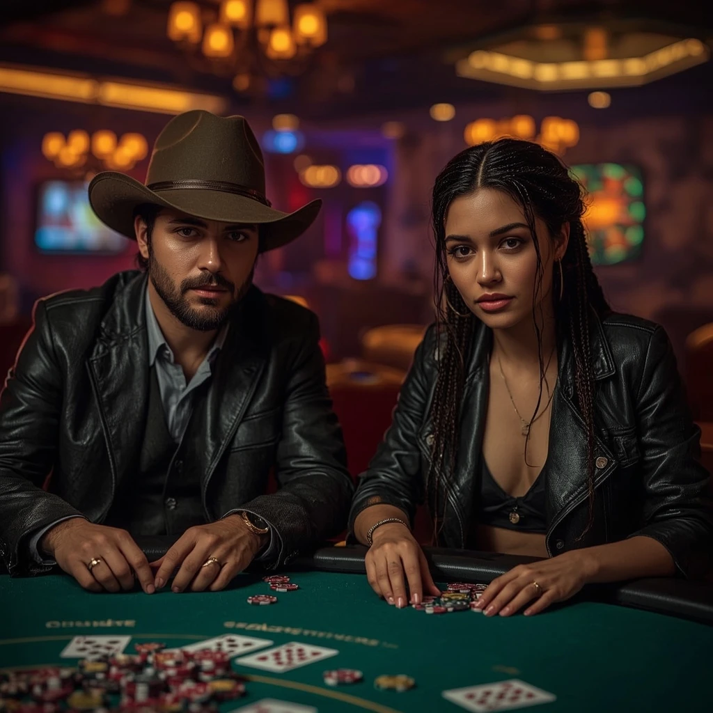 foto di due giocatori di poker COCOA CASINO