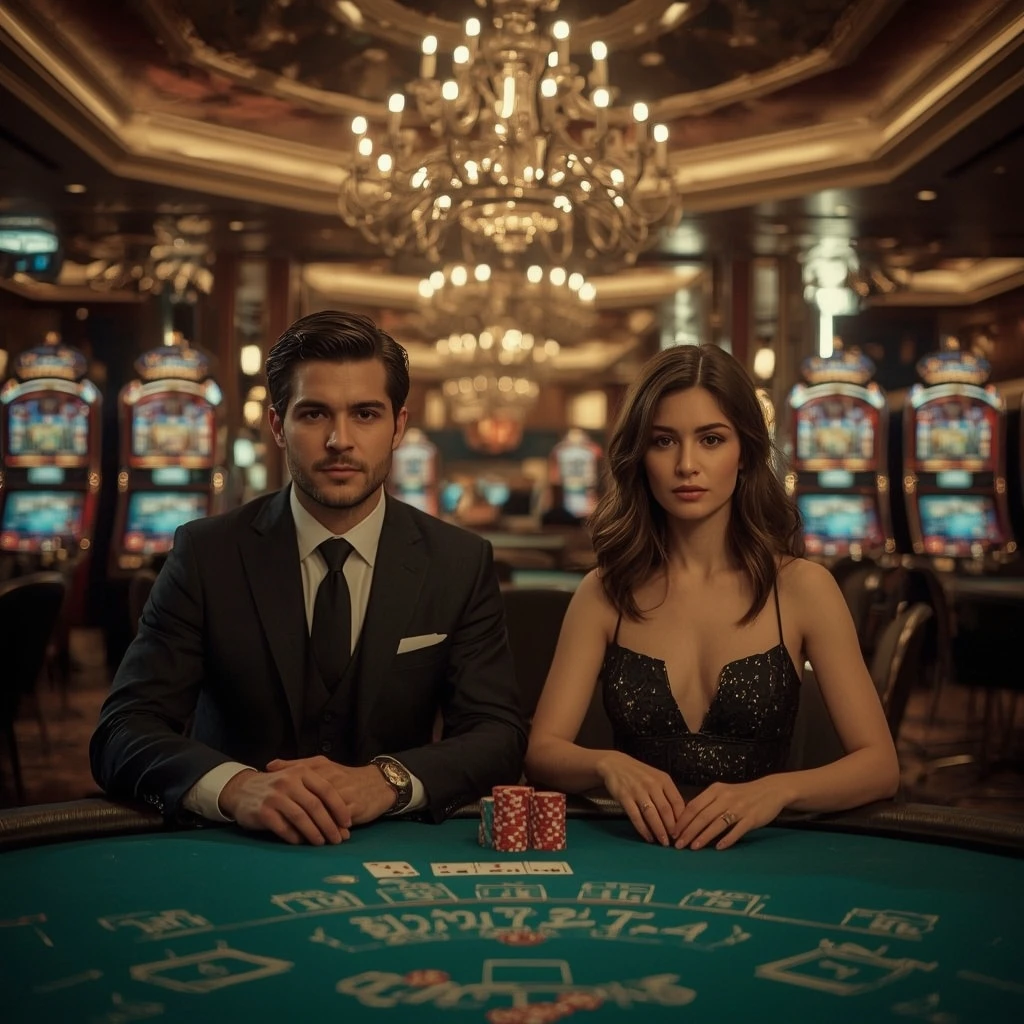 Due giocatori di poker al COCOA CASINO